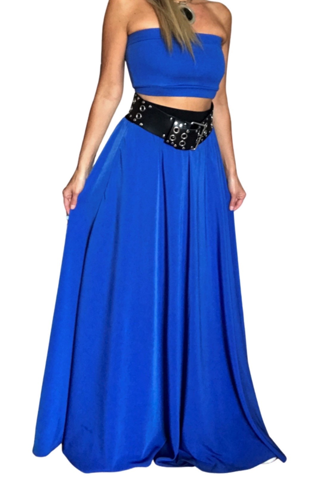 Dlouhá letní sukně - maxi sukně BOROS SK-L-BLU 11